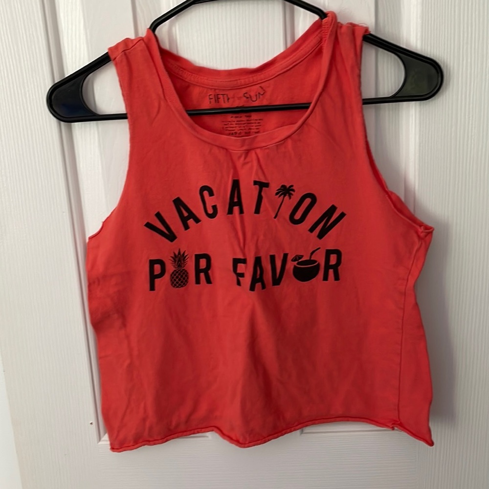 Vacation Por Favor Tank top